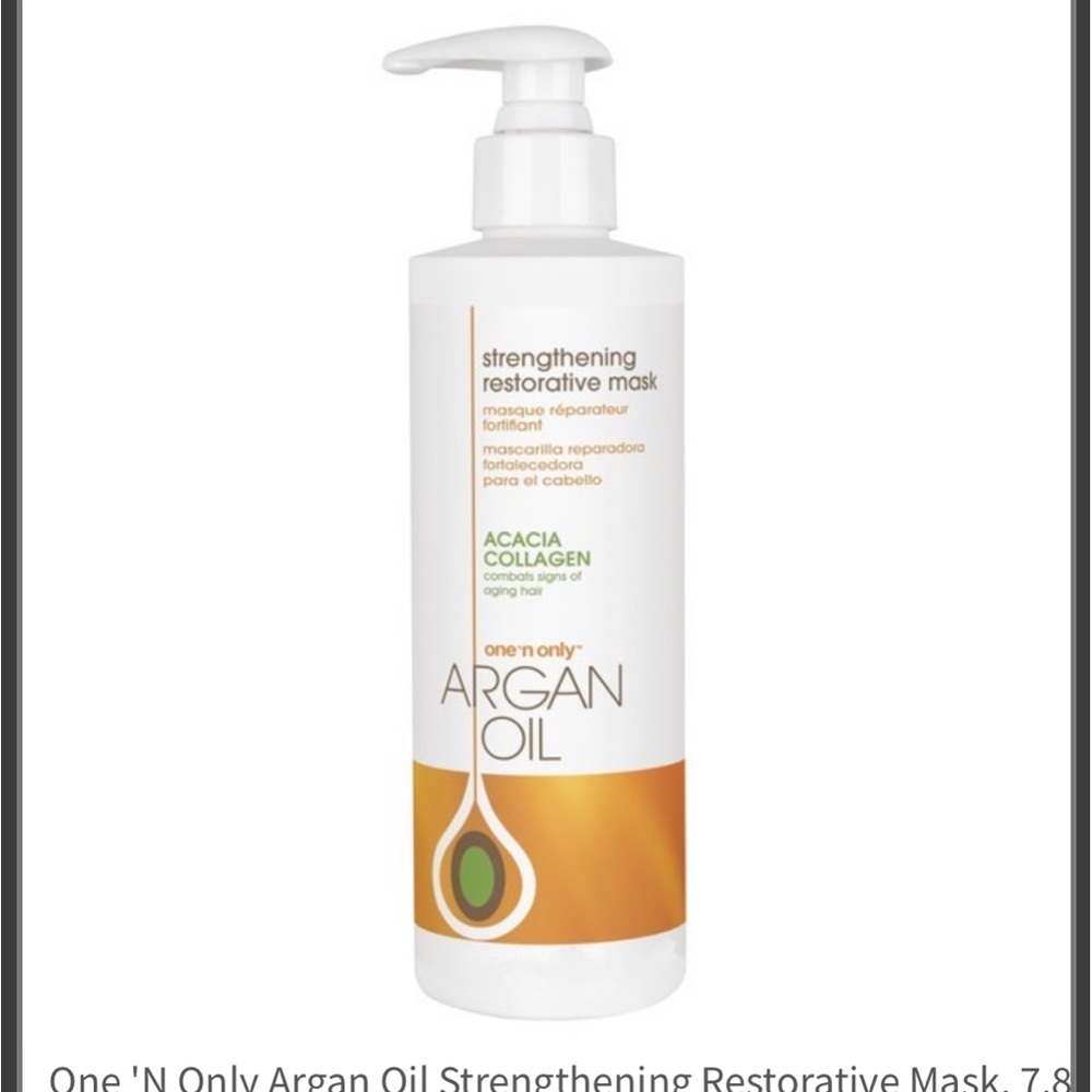 One n only Argan oil strengthening hair mask